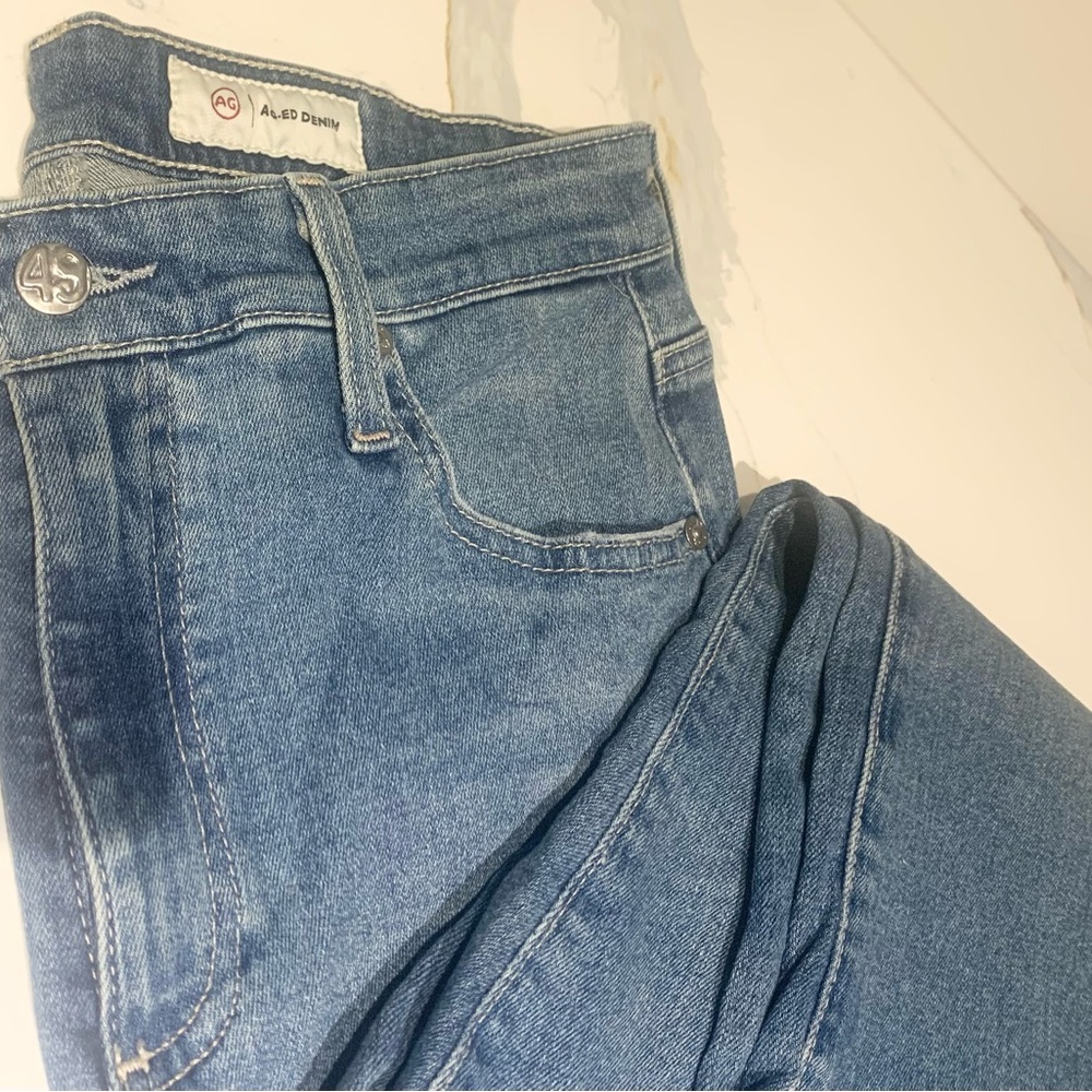 AG Farrah Boot Crop Jeans